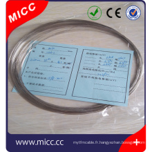 MICC R type meilleur prix nobel métal platine-rhodium thermocouple alliage fil